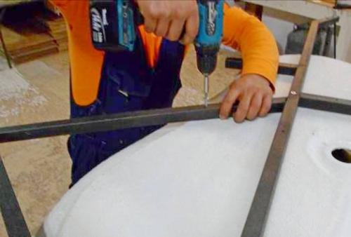 Установка ванны по всем правилам качественного монтажа. Как правильно установить ванну? 07