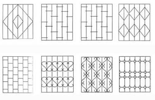 Открывающиеся решетки на окна своими руками. Простые и раздвижные решетки