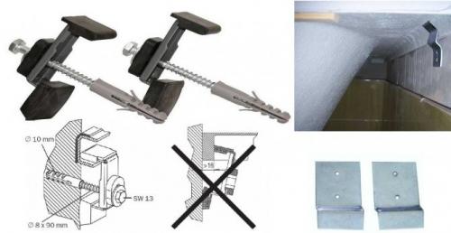 Как закрепить ванну, чтобы не шаталась. Крепление к стене