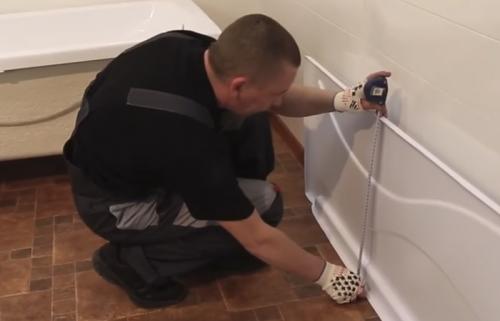 Как установить готовый экран под акриловую ванну угловую. Все секреты установки экрана на акриловую ванну. Особенности монтажа на прямоугольные угловые модели