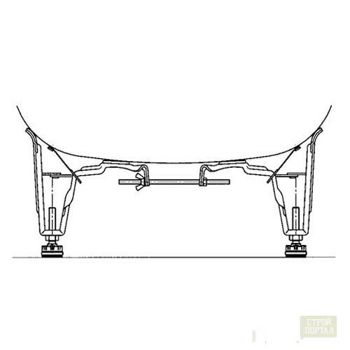 Как установить стальную ванну. Варианты установки стальной ванны