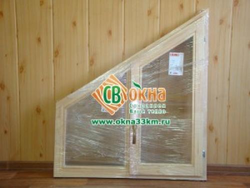 Простые деревянные окна без стеклопакета. Деревянные окна для дачи от производителя в Москве