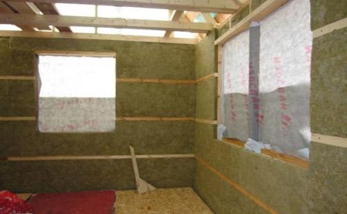 Пароизоляция пола каркасного дома. Пароизоляция для стен