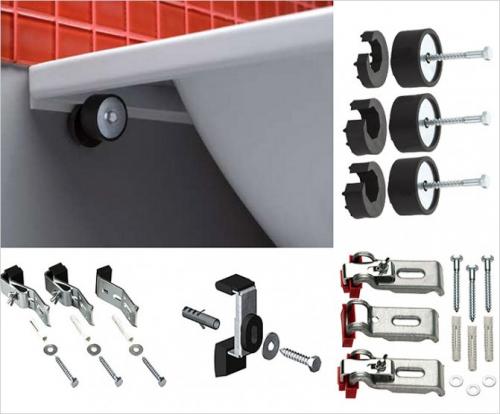 Как закрепить ванну к стене. Способы приклеить ванну к стене – Обзор