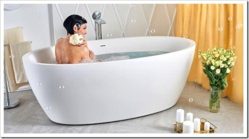 Канализация для отдельностоящей ванны. Как устанавливать отдельностоящую ванну своими руками