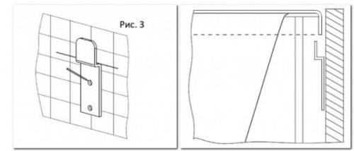 Установка акриловой ванны без каркаса. Заводской крепеж и каркас
