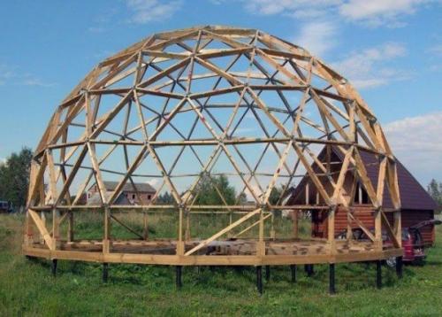 Какие инструменты и оборудование необходимы для строительства купольного дома с ангарами. Купольные дома: проекты и особенности конструкции