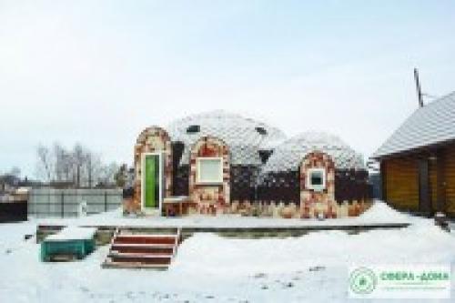 Какие материалы используются для строительства купольного дома с ангарами. Технология строительства купольного дома
