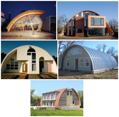 Как обеспечить надёжную и долговечную конструкцию купольного дома с ангарами. Бескаркасный ангар своими руками. Арочный дом — конструктивные особенности и преимущества такого типа жилья Компания «Живой дом»