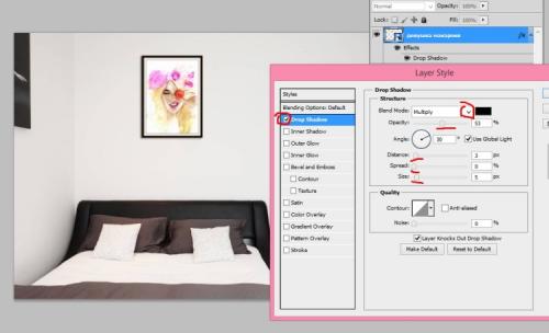 Картина в интерьере программа. Mock up для ленивого художника. Дизайн урок, как новичкам показать картину в интерьере