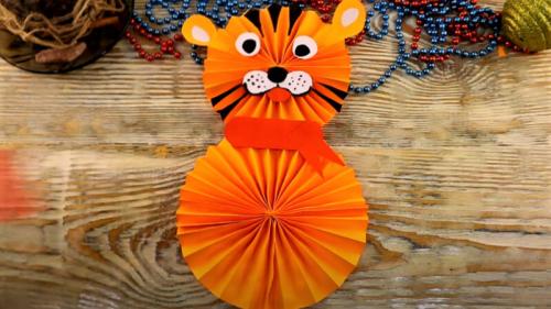 Поделки к новому году тигра. Поделка тигр на Новый год своими руками (мастер классы)