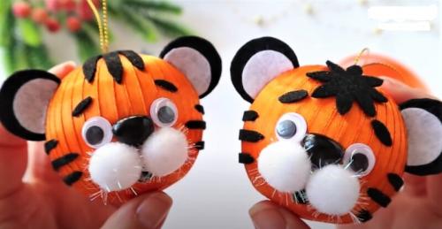 Поделки к новому году тигра. Поделка тигр на Новый год своими руками (мастер классы)