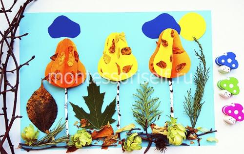 Поделки в садик своими руками. Поделка из природного материала в садик: 100 идей с пошаговым фото