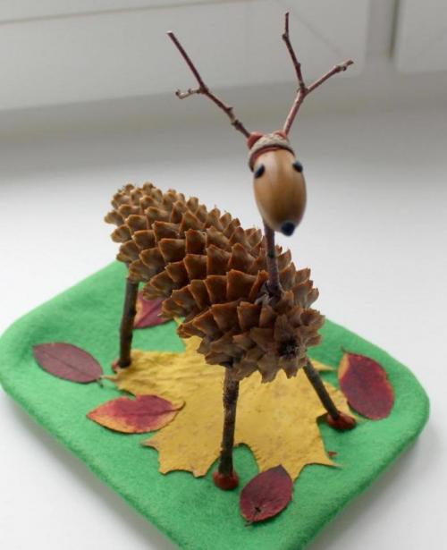 Поделки в садик своими руками. Поделка из природного материала в садик: 100 идей с пошаговым фото 24