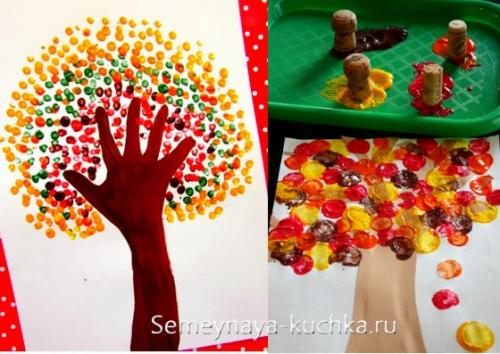 Поделки для детей 2 лет осень. (младшая группа – 3-4 года)