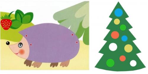 Поделки для детей 5 6 лет из бумаги. Аппликации из цветной бумаги для дошкольников