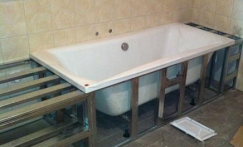 Как закрепить металлическую ванну к стене. Выбирайте сантехнику правильно 02 Как закрепить металлическую ванну к стене. Выбирайте сантехнику правильно 02