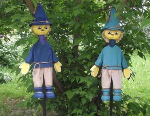 Как сделать маленькое пугало своими руками. Как создать правильное и эстетическое пугало