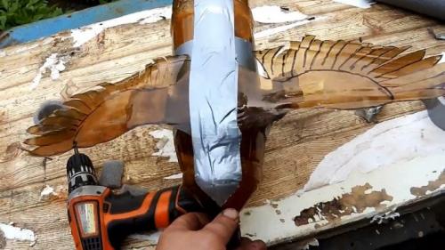 Как сделать пугало от птиц. Процесс изготовления чучела птицы