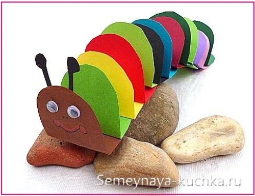 Поделки из цветной бумаги для детей 7 лет. В технике ПОЛУДИСКИ.
