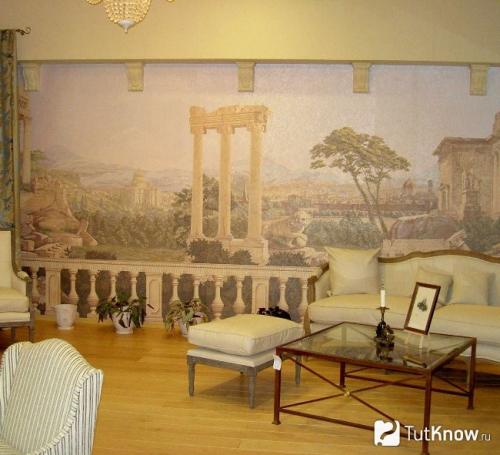 Материалы и виды исполнения росписей: все, что нужно знать для создания шедевра на стене 01