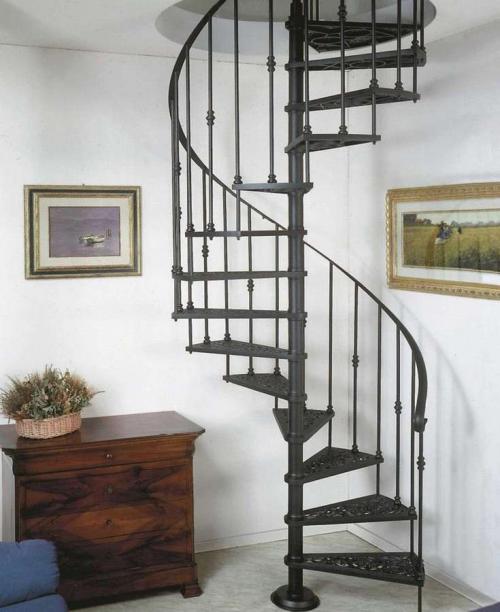 Строим винтовую лестницу из металла своими руками: простые инструкции для домашних ремонтов 02