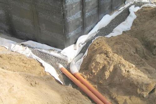 Как правильно организовать дренажную систему подвала гаража 03 Как правильно организовать дренажную систему подвала гаража 03