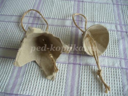 Поделки из яичных упаковок пластиковых. Поделки из яичных лотков: оригинальные идеи, фото и видео мастер классы. Что сделать из яичных лотков? 29