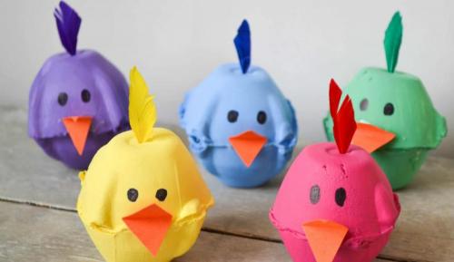 Необычные поделки из яичных лотков. Поделки из яичных лотков своими руками. Мастер класс из папье маше, пластиковых, пенопластовых 03