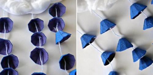 Необычные поделки из яичных лотков. Поделки из яичных лотков своими руками. Мастер класс из папье маше, пластиковых, пенопластовых 02