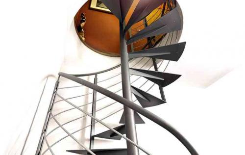 Как сделать винтовую лестницу из металла безопасной. Как сделать винтовую лестницу безопасной для детей