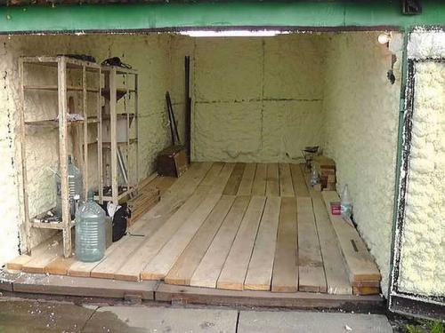 Как утеплить гараж из профнастила недорого своими руками. Использование пенопласта