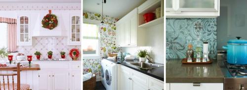 Какие особенности дизайна следует учитывать при выборе обоев для кухни. Основные критерии выбора