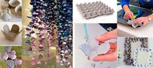 Поделки из коробок от яиц и разных упаковок. Лотки для яиц: история создания, виды, состав