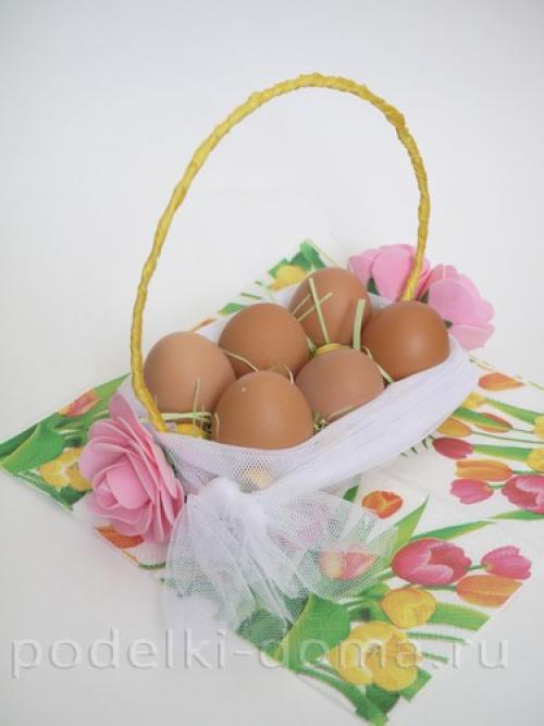 Поделки к Пасхе из яичных лотков. Подставки для яиц на Пасху из картонных лотков