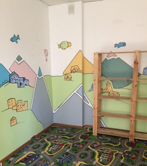 Как правильно приготовить стены перед росписью. Роспись интерьеров: шаг за шагом