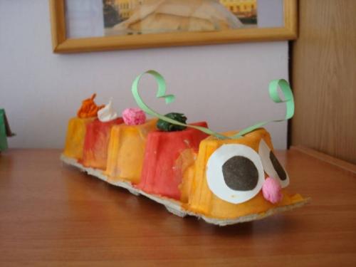 Как можно использовать коробки из-под яиц для обучения детей. Поделки из яичных лотков и упаковки для яиц