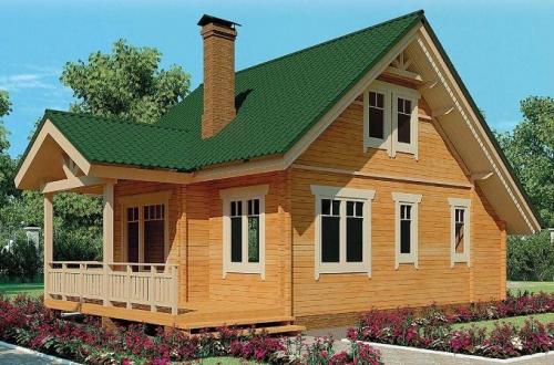 Перекрытия в домах из бревна: выбор материала и технологии 06