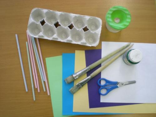 Как можно использовать коробки из-под яиц для обучения детей. Поделки из яичных лотков и упаковки для яиц