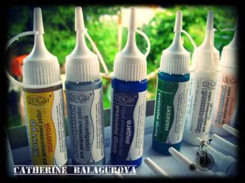 Как рисовать акриловыми красками по керамике.. Что необходимо