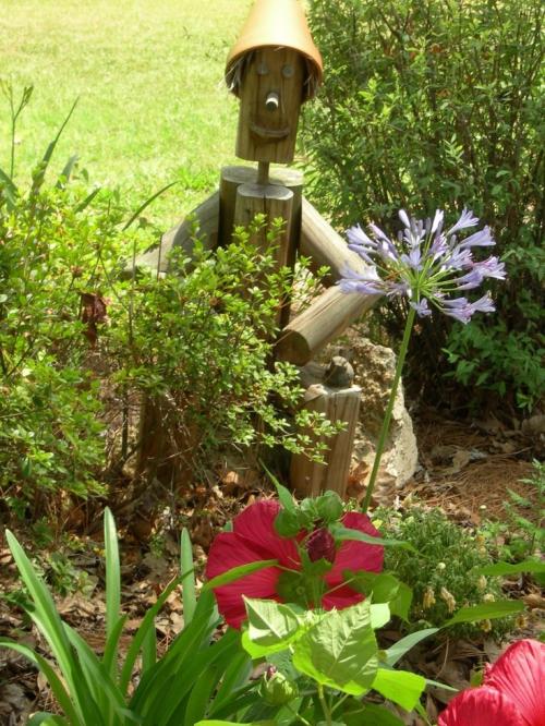 Как было сделано фото чучело на огороде. Украшаем земельный участок самостоятельно