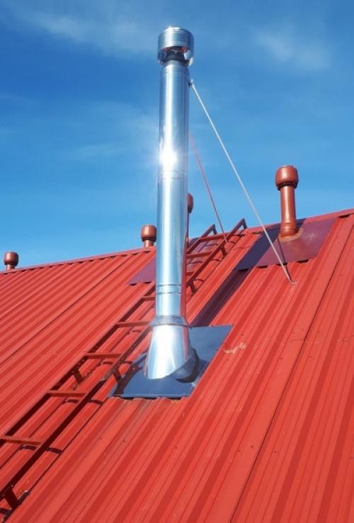 Как вывести печную трубу через крышу. Где расположить дымоход 11 Как вывести печную трубу через крышу. Где расположить дымоход 11