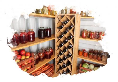 Где лучше хранить заготовки на зиму в квартире. Где хранить овощные заготовки в квартире – полезные идеи и советы