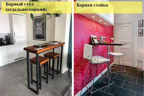 Барная стойка у окна на кухне. 107 самых стильных фото идей дизайна барной стойки для кухни