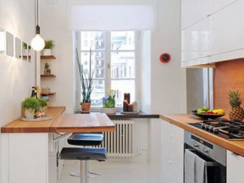 Складная барная стойка в маленькой кухне. Барная стойка трансформер для кухни – разновидности моделей