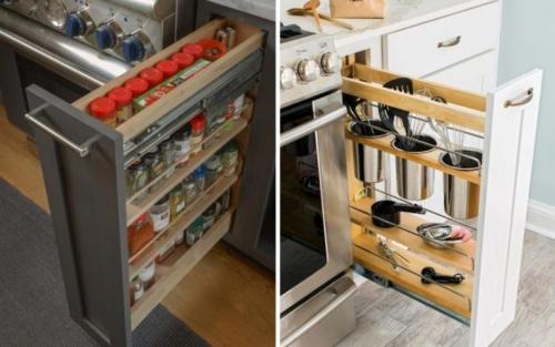 Хранение на кухне лучшие идеи. Хранение на кухне: полезные советы, как хранить вещи на кухне (115 фото). Лучшие идеи, системы и эффективные решения