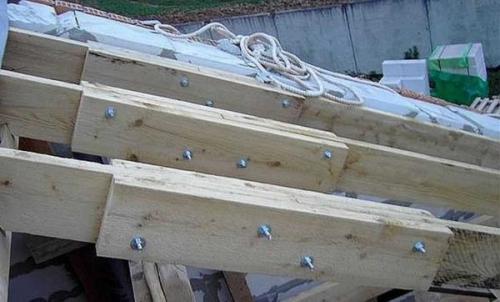 Односкатная крыша гаража 6 метров. Стропильная система односкатной крыши