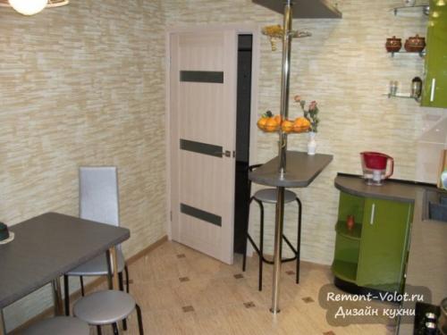 Дизайн маленькой кухни с барной стойкой. Как разместить барную стойку на маленькой кухне? 08 Дизайн маленькой кухни с барной стойкой. Как разместить барную стойку на маленькой кухне? 08