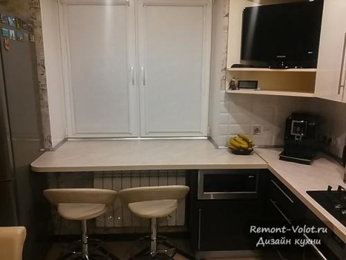 Дизайн маленькой кухни с барной стойкой. Как разместить барную стойку на маленькой кухне? 05 Дизайн маленькой кухни с барной стойкой. Как разместить барную стойку на маленькой кухне? 05