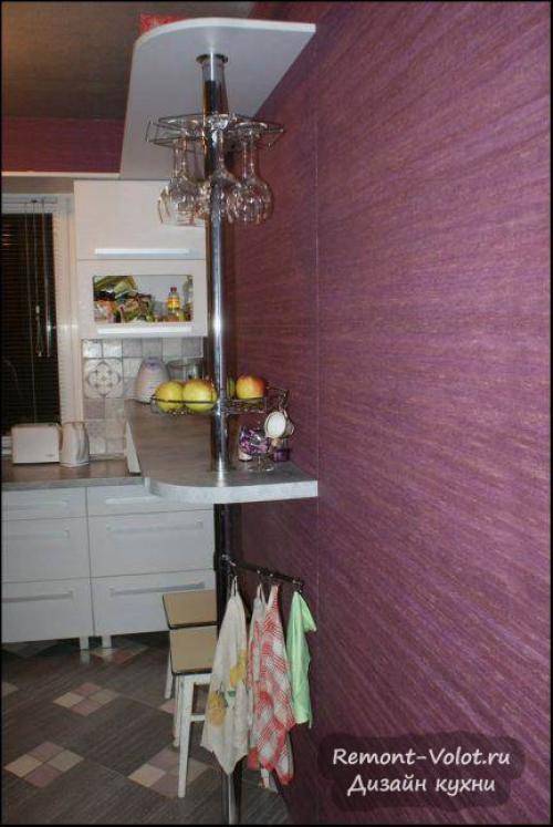 Дизайн маленькой кухни с барной стойкой. Как разместить барную стойку на маленькой кухне? 13 Дизайн маленькой кухни с барной стойкой. Как разместить барную стойку на маленькой кухне? 13